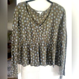 Lucky Brand Floral Top